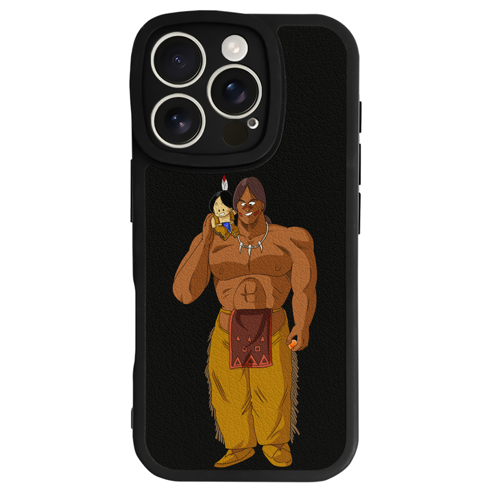 （画像用） ドラゴンボール DRAGON BALL 【iPhone 16シリーズ対応】シリコンスマホケース（レザー調） 材質：シリコン